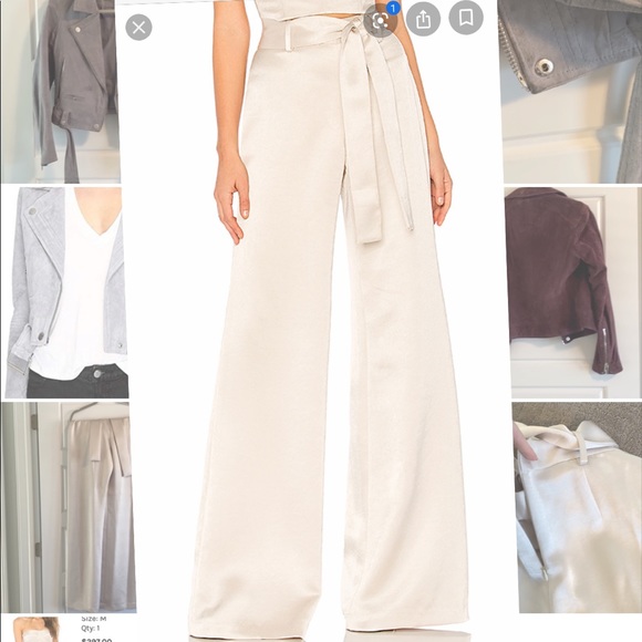 Alexis Pants - ALEXIS Nerissa Pant in the color alabaster
